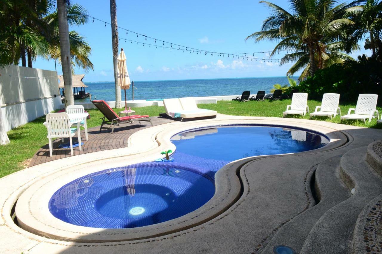 Vila Bella Casa Privada Junto Al Mar Caribe Cancún Exteriér fotografie