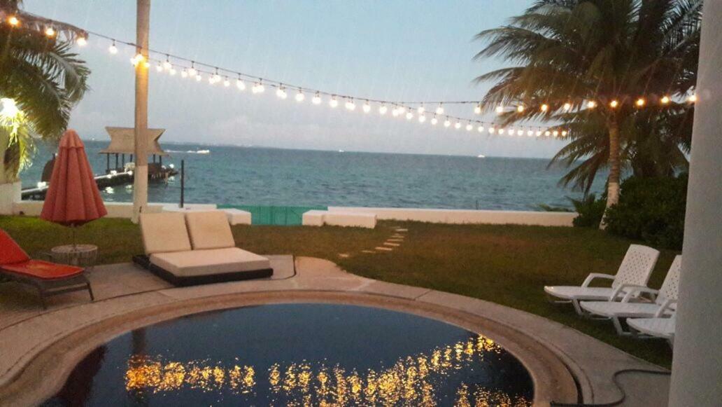 Vila Bella Casa Privada Junto Al Mar Caribe Cancún Exteriér fotografie